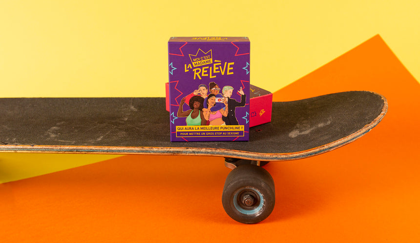 Jeu La Relève sur un skate .