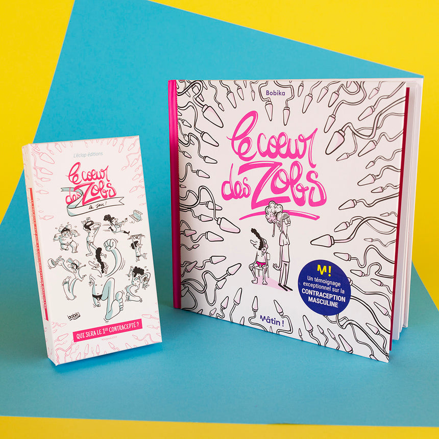 Le coeur des zobs BD et jeu De Bobika .