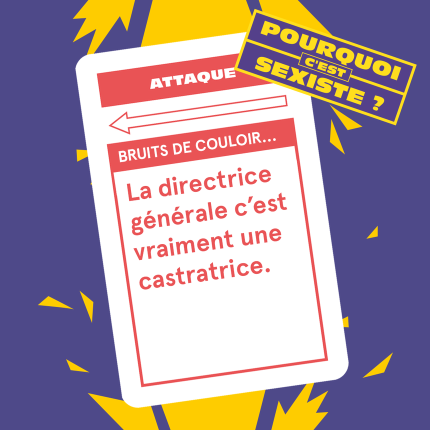 Le sexisme au travail
