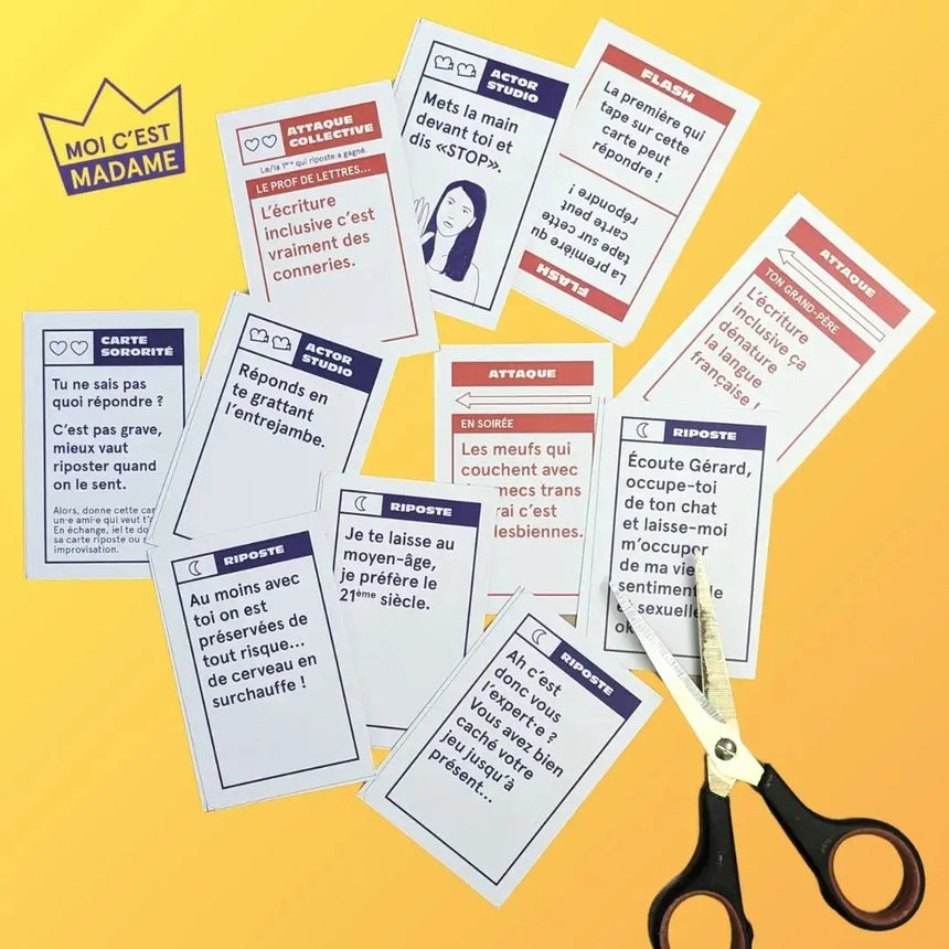 Print & Play Moi c'est Madame - Nouvelle édition L'éclap éditions