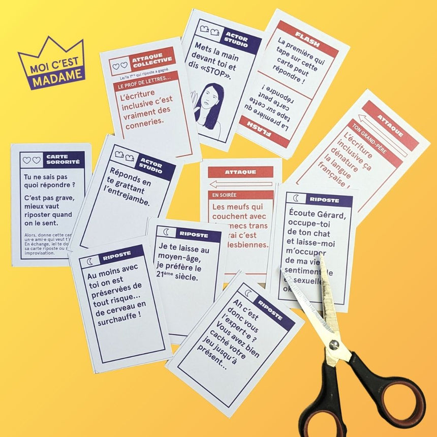 Print & Play Moi c'est Madame - Nouvelle édition
